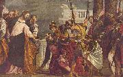 Paolo Veronese Christus und der Hauptmann von Kapernaum oil painting